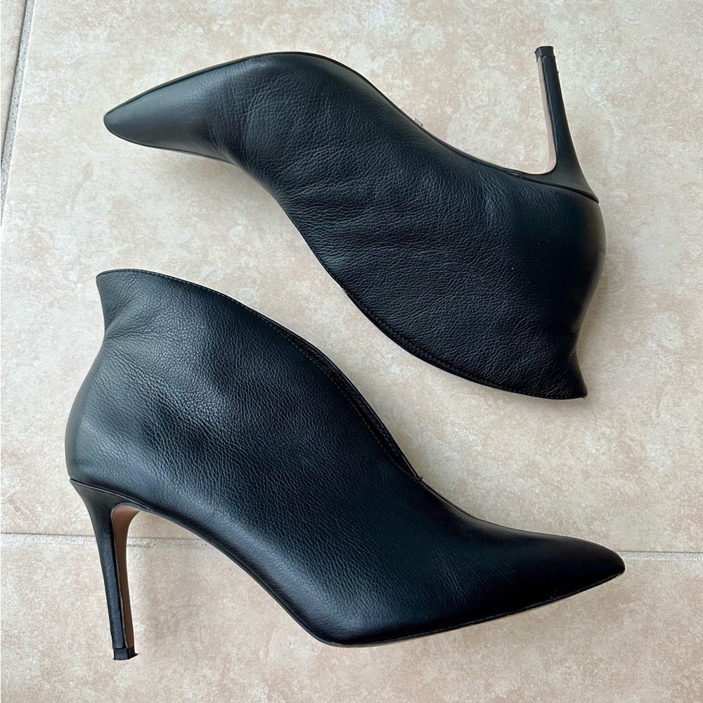 Topshop - Vamp Faux Leather Heels - Picture 3 of 7